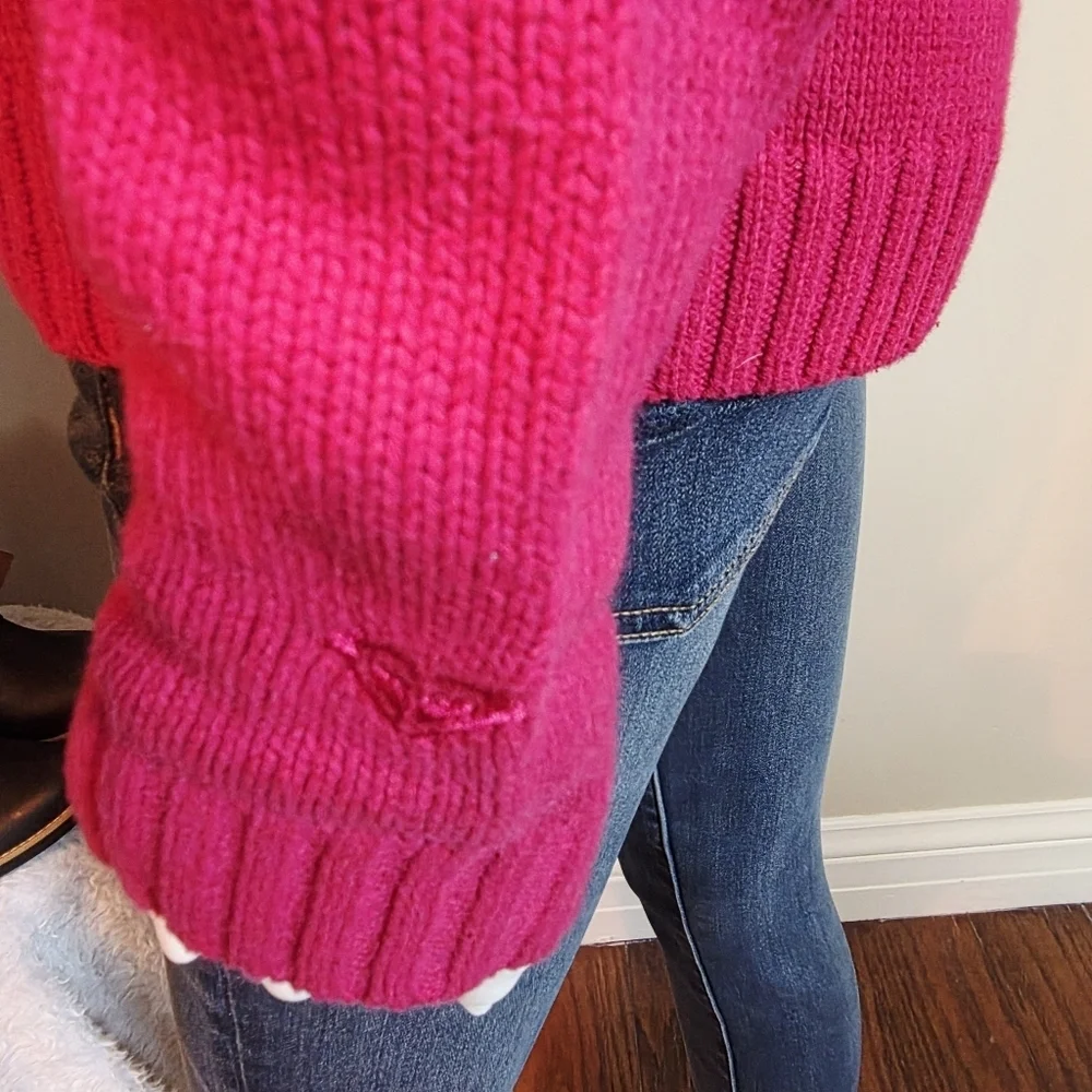 Roxy Red Christmas Snowflake Sweater